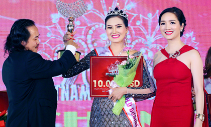 Nữ doanh nhân Kim Thoa đăng quang Hoa hậu Thế giới người Việt 2016 tại Thái Lan