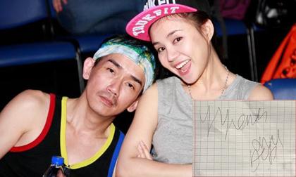 Bệnh nặng nhưng Minh Thuận vẫn cố viết tay khen Vy Oanh