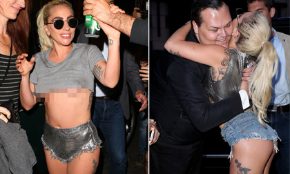 Lady Gaga nhiệt tình lăng xê chiếc quần 'hư hỏng' ra đường