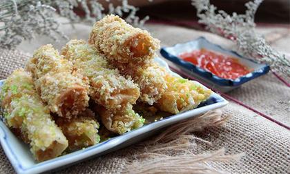  Khai vị đầu tuần với món chả giò nhân trái cây