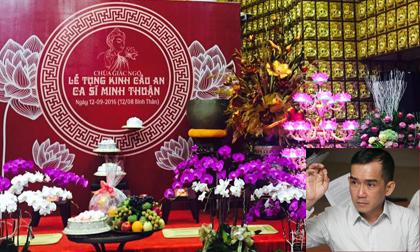 Gia đình cảm ơn mọi người đã làm lễ cầu an cho Minh Thuận