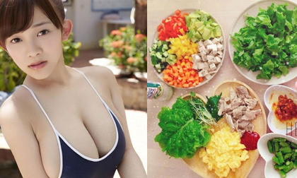Ăn gì để có vòng một 'tràn trề' như người mẫu Nhật?