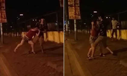 Hà Nội: Thiếu nữ mang bầu 4 tháng bị chồng hờ đánh đập dã man trên phố