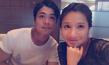 Diễn viên Cát Tường vui mừng gặp Công Phượng ở Nhật Bản