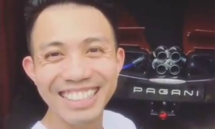 Minh 'Nhựa' dẫn vợ đi đón 'thần gió' Pagani Huayra 78 tỷ
