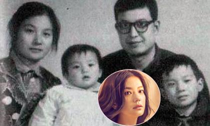 Lộ loạt ảnh cực hiếm của Triệu Vy bên bố mẹ và anh trai