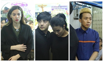 Đám tang Minh Thuận ngày thứ 2: Rất đông sao Việt tới viếng 