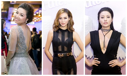 Mỹ nhân Việt đua nhau khoe vòng một đẫy đà trên thảm đỏ
