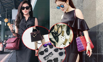 Tốc độ sắm hàng hiệu 'đáng gờm' của Á hậu Huyền My 
