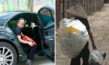 Bị cười nhạo vì có mẹ người yêu lượm rác, chàng trai lập tức bước xuống làm điều khiến ai cũng nế phục