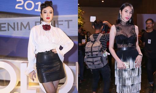 Angela Phương Trinh kín bưng, Thuỷ Tiên khoe nội y tinh tế trên thảm đỏ Elle Show 2016