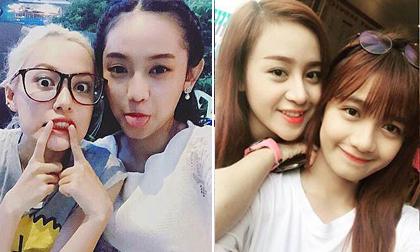 Hot girl và hot boy Việt 3/10: Thúy Vi nhí nhảnh bên Fung La, Bà Tưng thân thiết với Võ Ê Vo