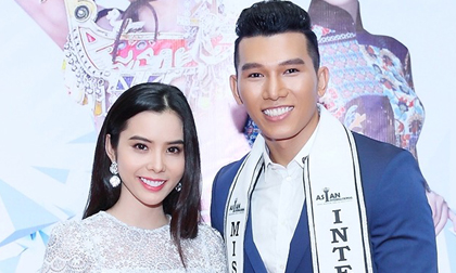 Á khôi Huỳnh Vy đẹp như công chúa chúc mừng Á vương quốc tế Ngọc Tình
