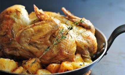 Gà nướng vỏ chanh - món 'mới toanh' bạn đã thử chưa?