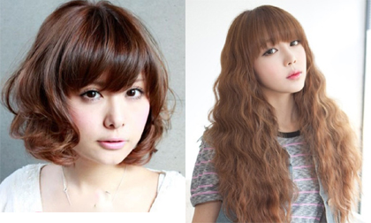 Những kiểu tóc xoăn sóng nước bạn gái nào cũng nên thử để xinh đẹp như thiên thần