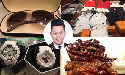 Tuấn Hưng khoe được tặng một loạt quà sinh nhật hàng hiệu