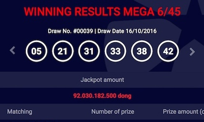 Video quay thưởng dãy số may mắn của lão nông Trà Vinh trúng 92 tỷ đồng xổ số kiểu Mỹ