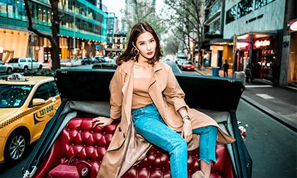 Diễm My 9x khoe street style chất lừ trên đất Úc
