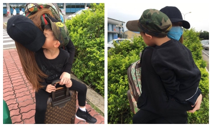 Subeo theo chân mẹ Hồ Ngọc Hà về quê thăm người dân vùng lũ