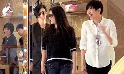 Clip Lý Nhã Kỳ đi mua sắm cùng Xa Thi Mạn