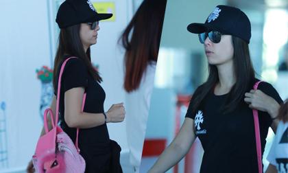 Lâm Tâm Như xuống sắc khi bụng bầu ngày càng lớn