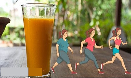 Uống một cốc nước nghệ hiệu quả bằng 1 giờ tập thể dục