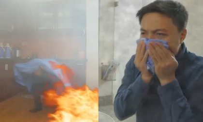 Cháy nhà cao tầng: Làm gì để thoát khỏi đám cháy?