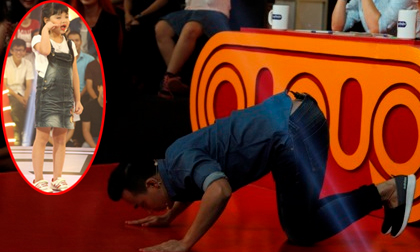 Giành 40 triệu, cô bé 6 tuổi sún răng khiến Trấn Thành quỳ lạy