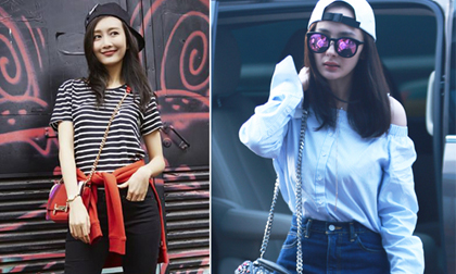 So đo vẻ sành điệu của Dương Mịch và 'tình địch' Vương Âu