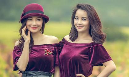 Chị em Mai Thu Huyền đọ nhan sắc xinh đẹp