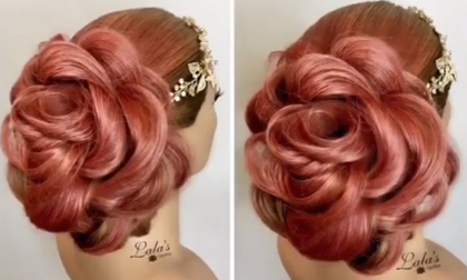 Tóc tết hình bông hoa cho bạn gái thêm yêu kiều