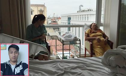 Mạc Hồng Quân lần đầu chia sẻ ảnh con trai mới sinh của Kỳ Hân