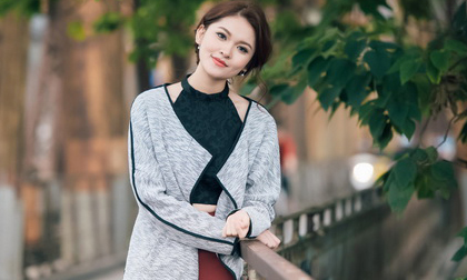 Á hậu Thùy Dung giản dị khám phá Hà Nội xưa