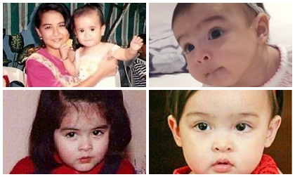 Loạt ảnh giống nhau như 2 giọt nước của mỹ nhân đẹp nhất Philippines và con gái