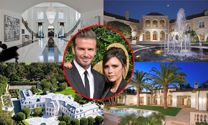 Vợ chồng Becks để mắt tới siêu biệt thự giá 4.500 tỷ đồng