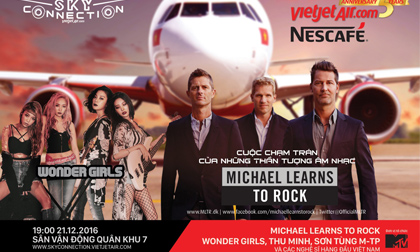 Vietjet tiếp tục gây sốt khi để Michael Learns to Rock “chạm trán” với Wonder Girls