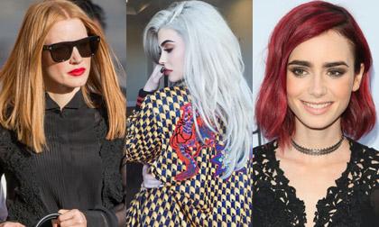 Những màu tóc sao Hollywood ưa chuộng vào mùa đông 2016