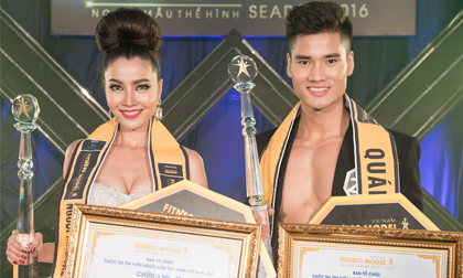 Người mẫu thể hình Việt Nam 2016 đã tìm được quán quân