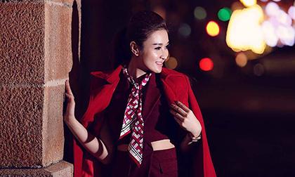 'Tan chảy' trước vẻ đẹp của nữ Doanh nhân Cherry Đào trong đêm Giáng sinh