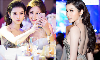 Á hậu Huyền My đọ lưng trần gợi cảm cùng Mai Phương Thúy