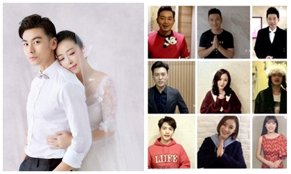 Dàn sao Cbiz gửi lời chúc tới giai nhân 'Thần điêu đại hiệp' trong tiệc cưới lần 2