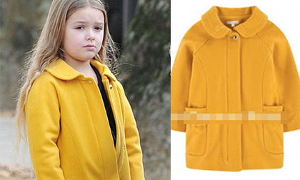 Giới mộ điệu 'phát sốt' với thời trang của bé Harper