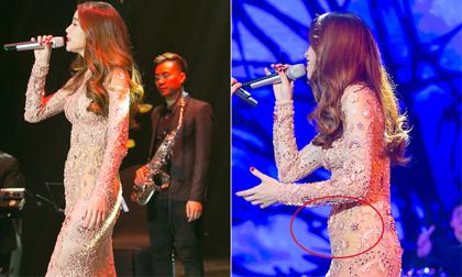  Ca sĩ Hồ Ngọc Hà lộ vòng 2 to bất thường