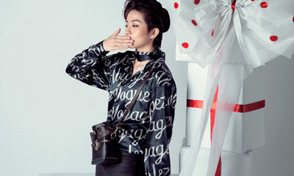 Gil Lê diện mốt quần rách, quấn dây điện khắp người 