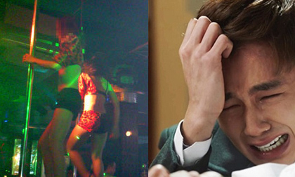 Hàng loạt anh mắt đàn ông đang dán theo cô gái uốn éo thì tôi sững ra đó là em