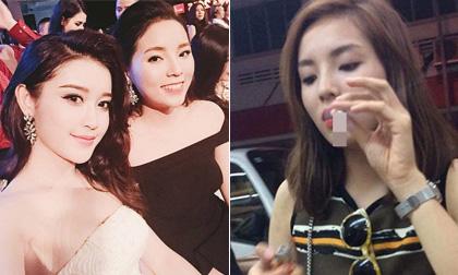 Dấy nghi án Á hậu Huyền My liên quan vụ Kỳ Duyên bị tung ảnh hút thuốc, thổi bóng cười 