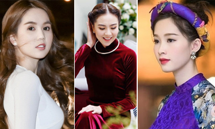 5 mỹ nhân Việt mặc áo dài đẹp nhất 2016, xứng đáng là hình mẫu cho các quý cô mặc theo dịp Tết