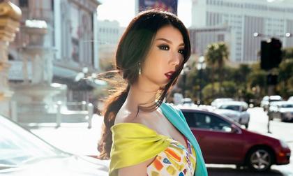 Ngọc Quyên đẹp 'xuất sắc' trên đất Mỹ