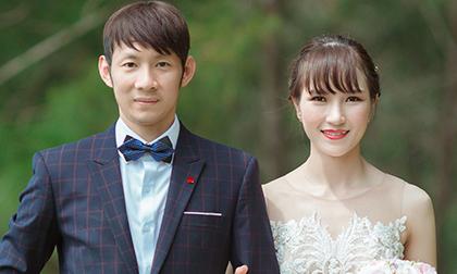 Loạt ảnh cưới đẹp lung linh của vợ chồng VĐV cầu lông Nguyễn Tiến Minh