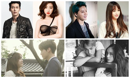 Nhìn lại đường tình duyên trong năm qua của các sao Hàn